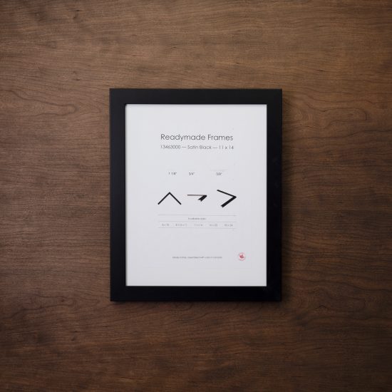 Black Wood Readymade Frame - Image 3